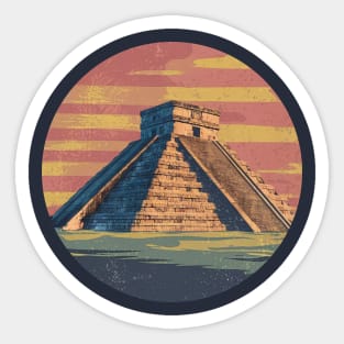 Maya PYRAMIDE Sticker